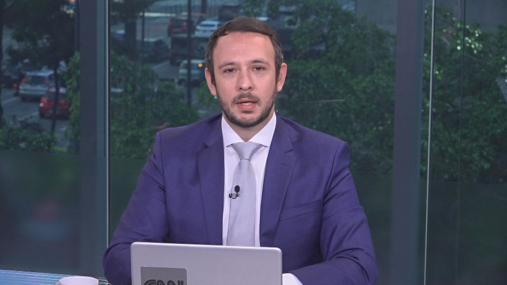 Bruno Salles, comentarista da CNN