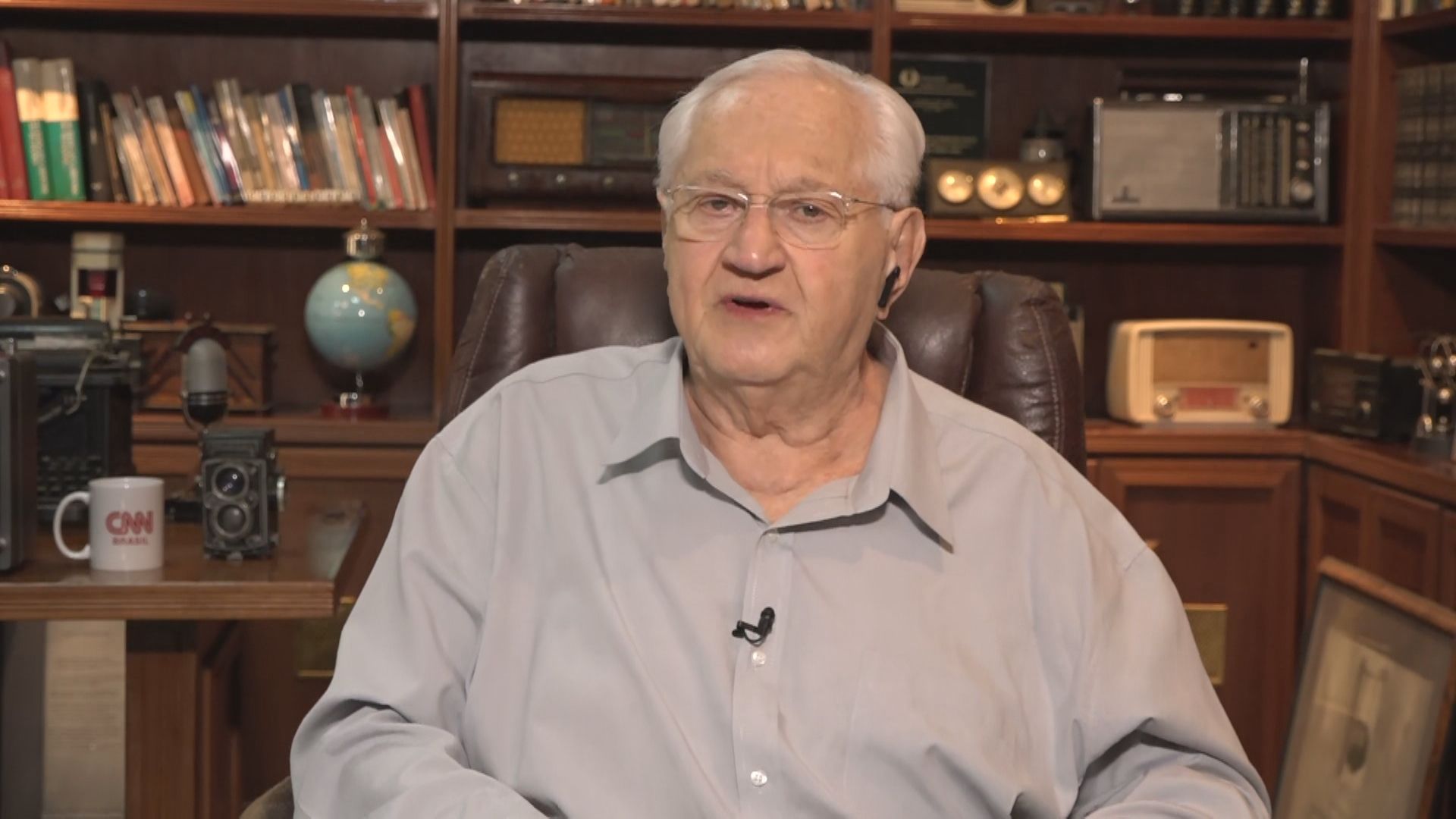 Boris Casoy, no quadro Liberdade de Opinião
