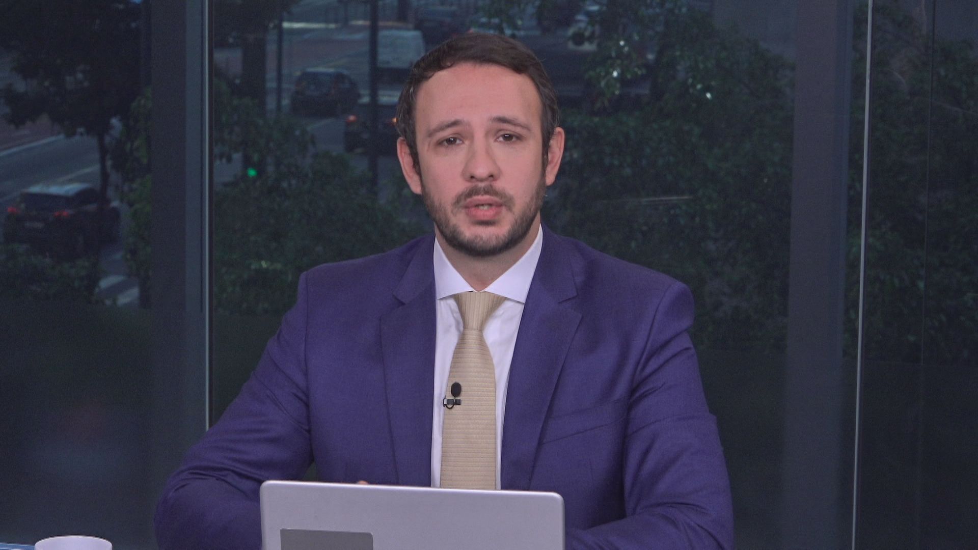 Bruno Salles no quadro Liberdade de Opinião