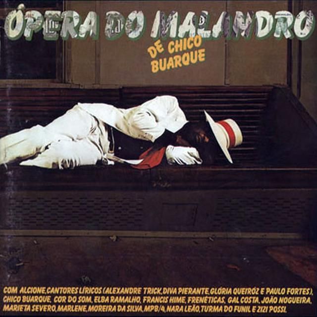 Capa do disco Ópera do Malandro, de Chico Buarque, assinada por Elifas Andreato / Reprodução