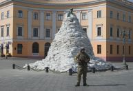 Moradores de Odessa, na Ucrânia, temem ataque a patrimônio cultural