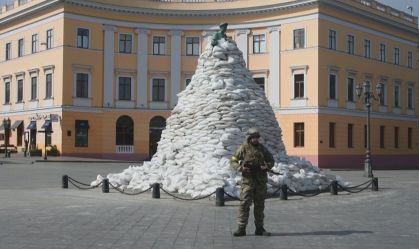 Moradores de Odessa, na Ucrânia, temem ataque a patrimônio cultural