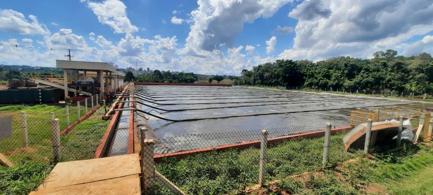 Estação de tratamento de efluentes em unidade da BRF em Toledo, Paraná/ Divulgação