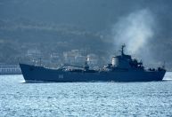 Navio de guerra afundado por ucranianos foi usado em vídeo de propaganda russa