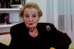 Madeleine Albright, ex-secretária de estado dos EUA
