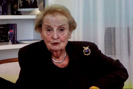 Madeleine Albright, ex-secretária de estado dos EUA