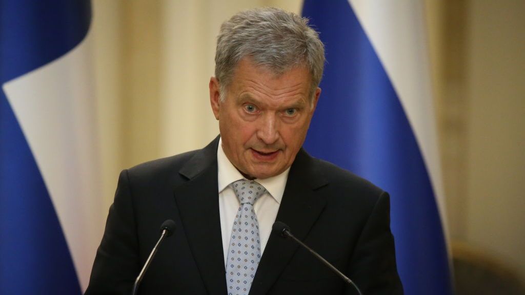 O presidente da Finlândia, Sauli Niinisto