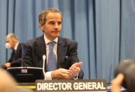 Chefe da agência nuclear da ONU está na Ucrânia para negociações sobre segurança de usinas
