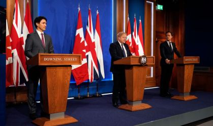 justin trudeau boris johnson mark rutte