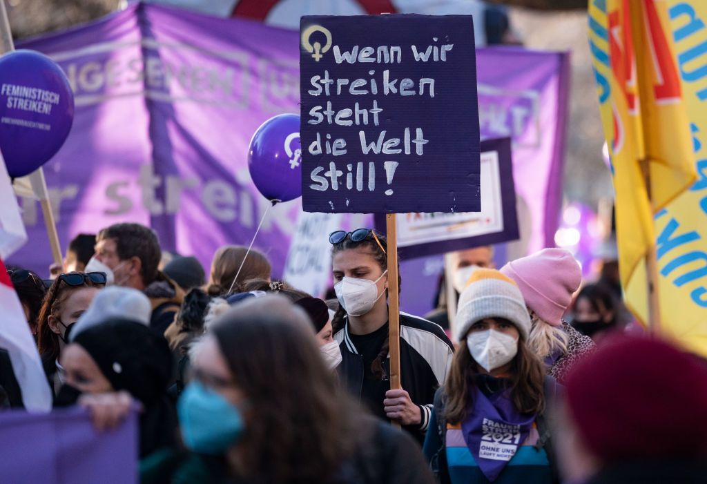 Demonstration for International Women's Day