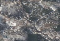 Imagens de satélite mostram dispersão em comboio militar próximo de Kiev