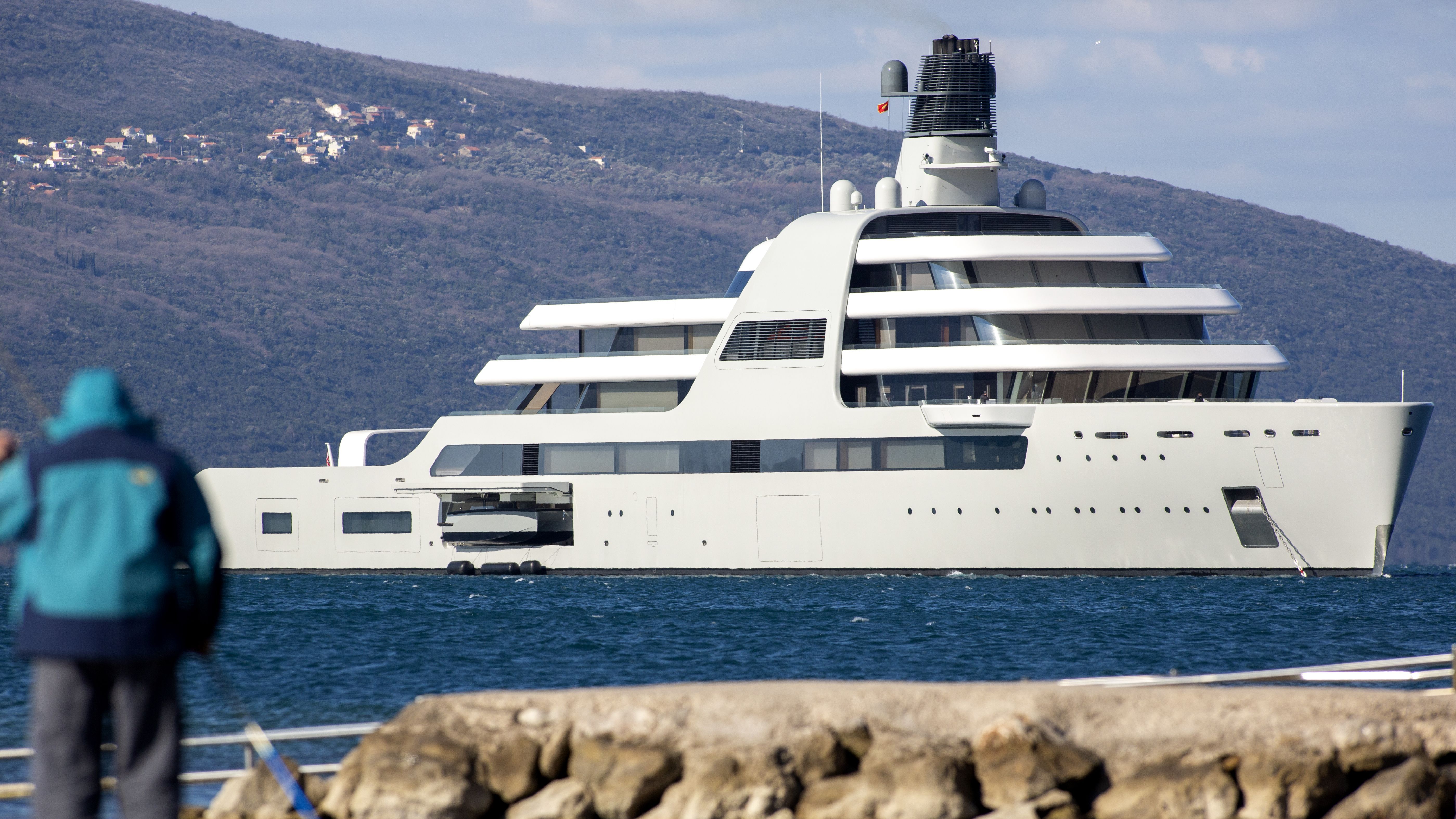 Abramovich's Yacht 'Solaris' Arrives In Montenegro After UK Sanctions