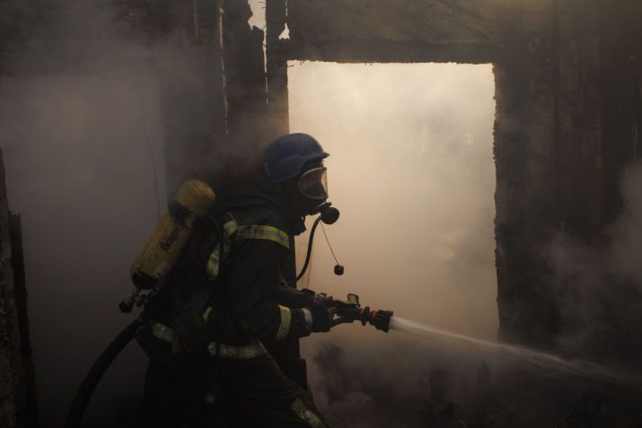 Ataque em Kyiv / Anadolu Agency via Getty Images