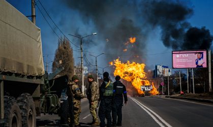 Mísseis de cruzeiro russos atingem centro de comando da Força Aérea ucraniana