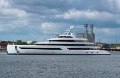 Iate Dilbar, do bilionário russo Alisher Usmanov
