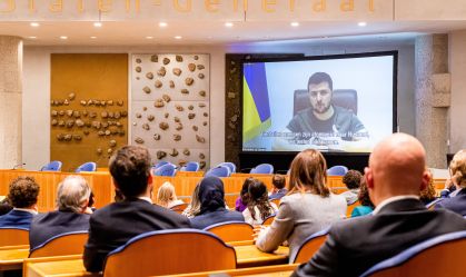 Zelensky discursou em 19 parlamentos globais desde o início da invasão da Rússia