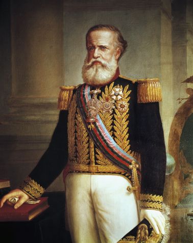 Retrato de Dom Pedro II, imperador do Brasil