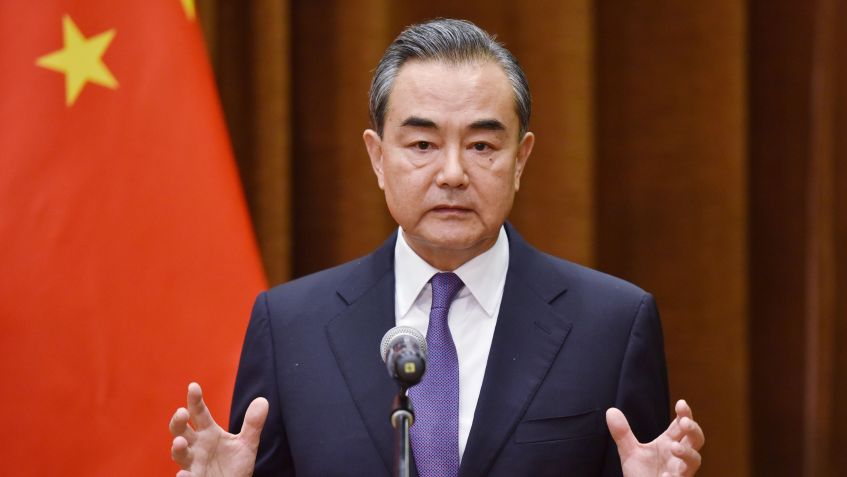 Ministro das Relações Exteriores da China, Wang Yi / Foto: Greg Baker/Pool via Getty Images