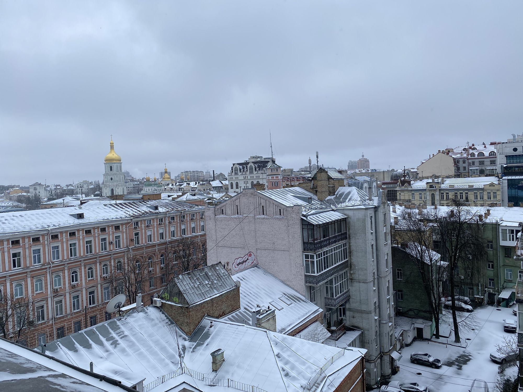 KIEV NEVE GUERRA UCRANIA RUSSIA