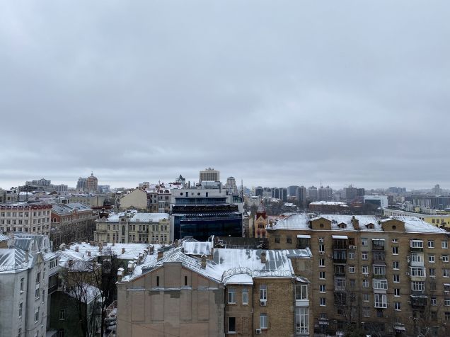 Kiev, na Ucrânia, nesta terça-feira (1º). / Ivana Kottasova / CNN