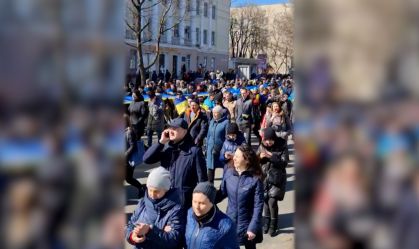 Manifestações Kherson