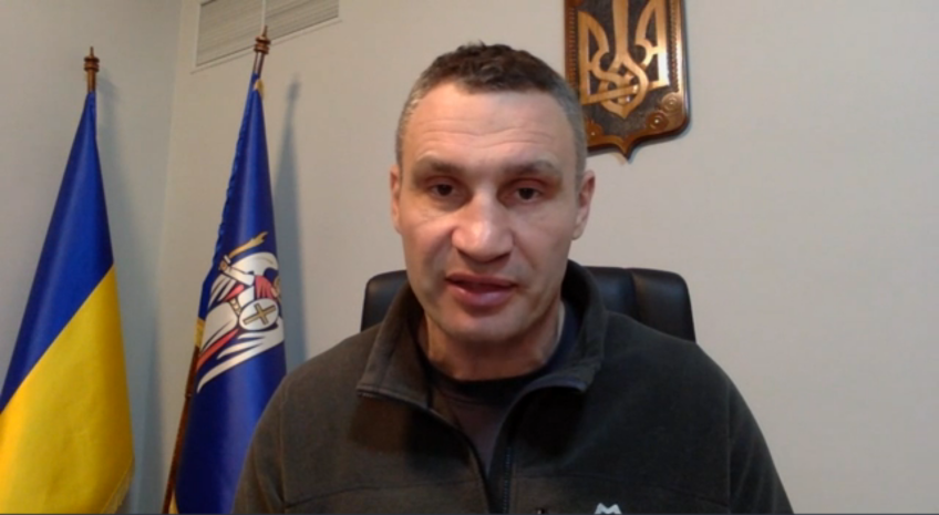 O prefeito de Kiev, Vitali Klitschko, em entrevista à CNN. / CNN