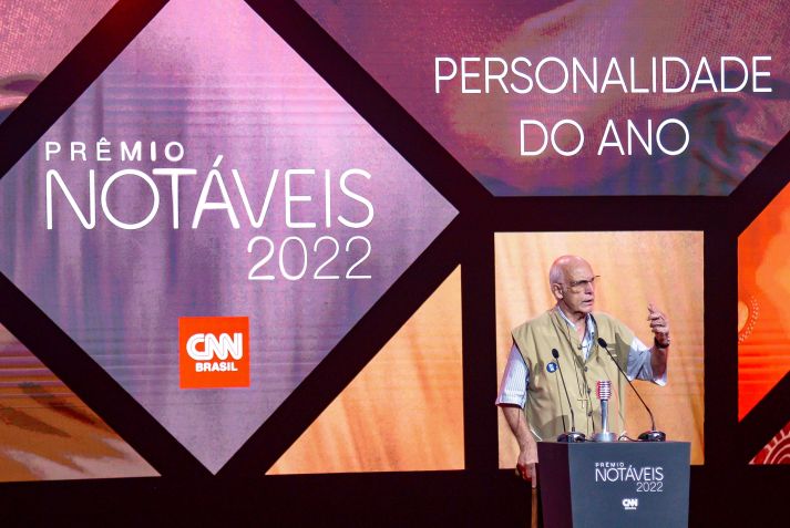 Padre Júlio Lancellotti é a Personalidade do Ano do Prêmio Notáveis CNN 2022 / CNN Brasil