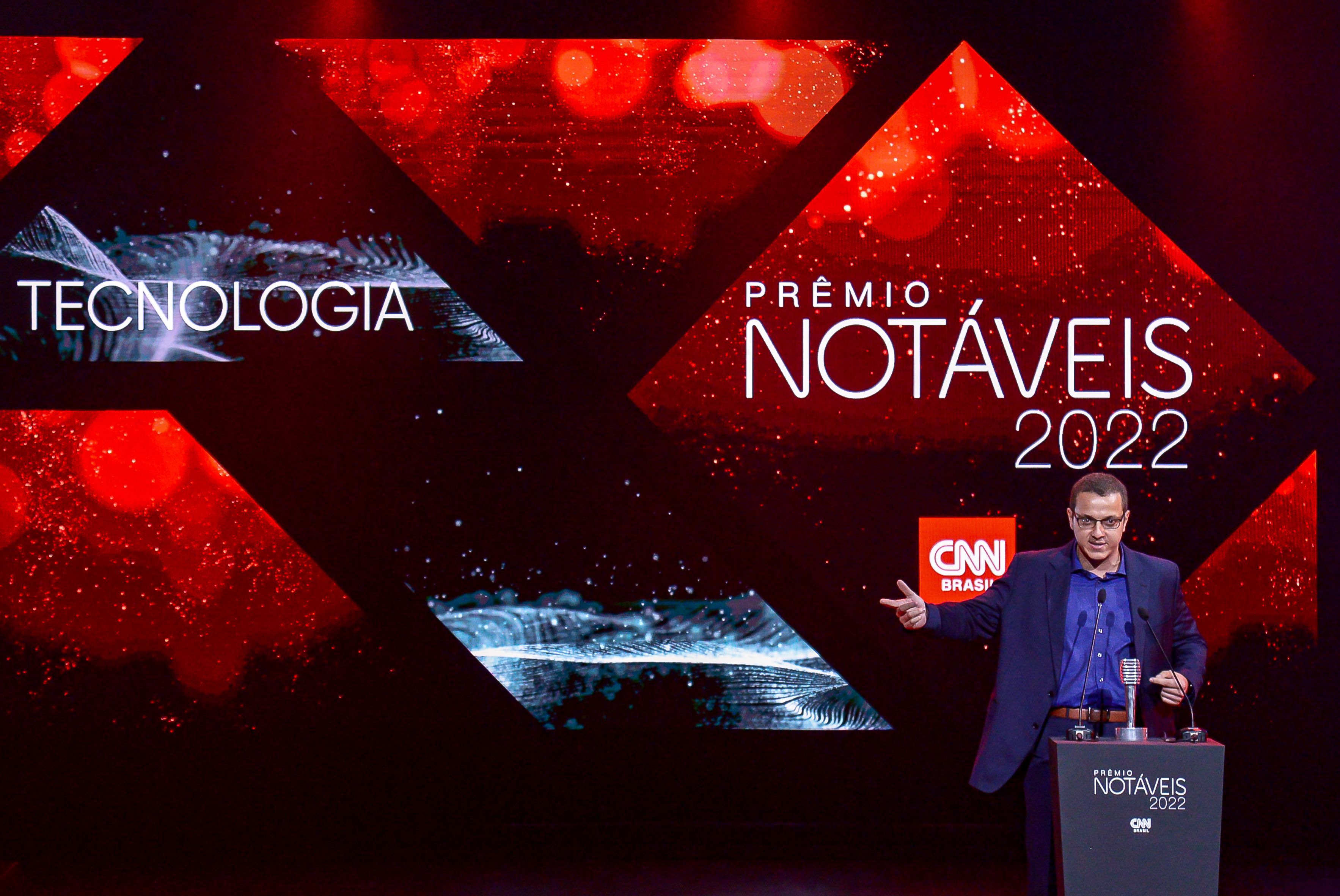 João Barreto, diretor de planejamento estratégico do Ifood, recebeu o Prêmio Notáveis CNN Brasil 2022 na categoria Tecnologia / CNN Brasil