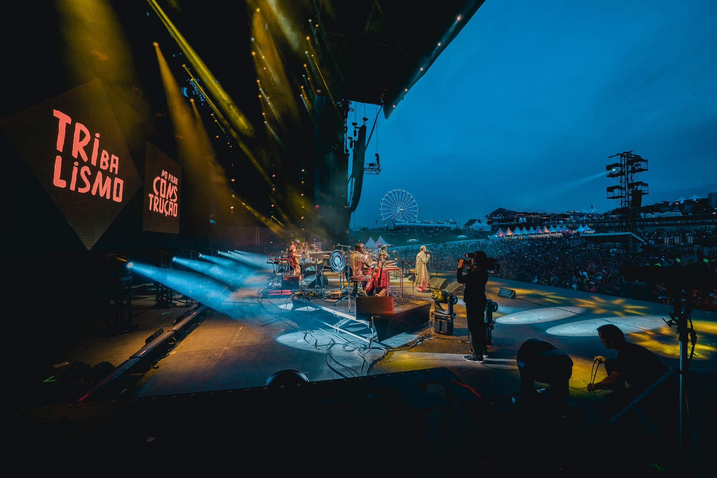 Show da banda Tribalistas no Lollapalooza Brasil, em 2019 / Lollapalooza