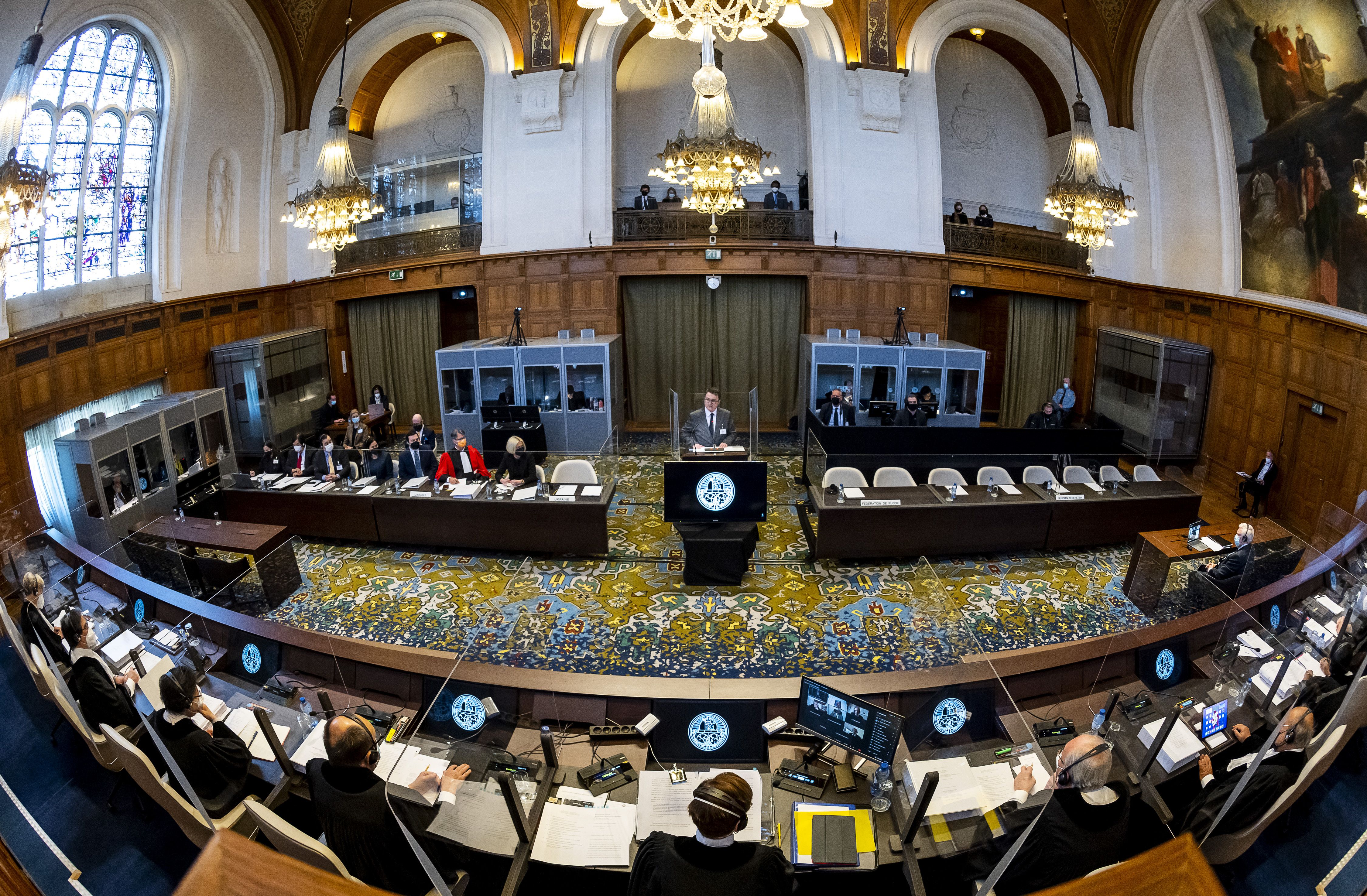 Ucrânia apresenta apelação contra invasão russa à Corte Internacional de Justiça, em Haia