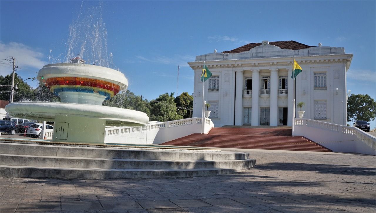 Palácio Rio Branco, em Rio Branco, sede do governo do Acre