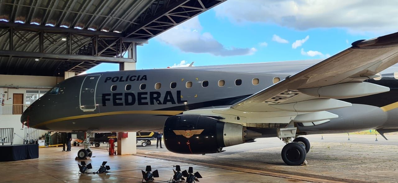 Jato Embraer E175 incorporado à frota da PF