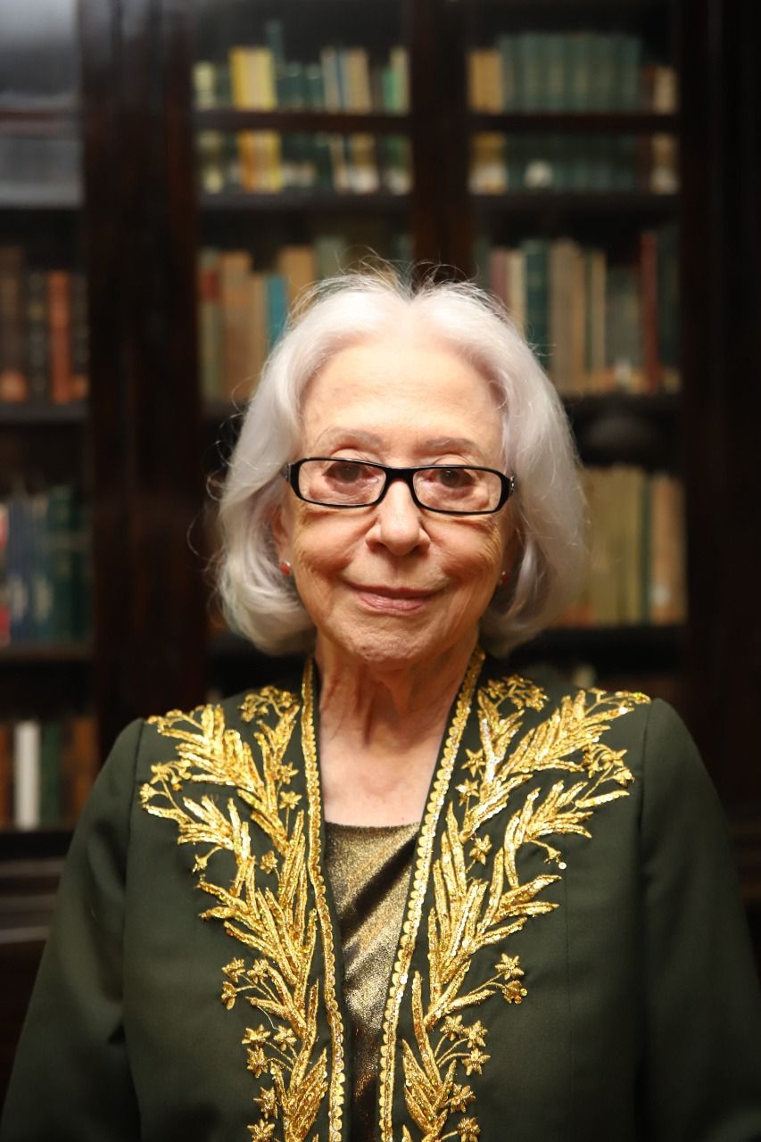 Fernanda Montenegro discursa em cerimônia de posse na Academia Brasileira de Letras / Danielle Paiva/ABL