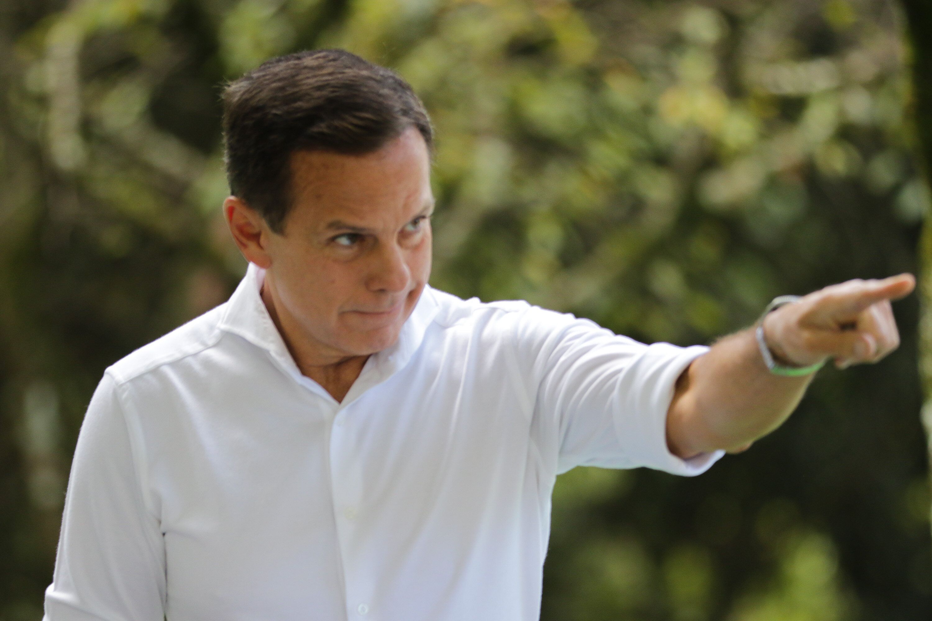 Doria anuncia redução de 84% das     internações por covid-19