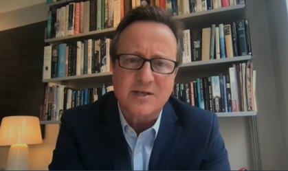 David Cameron em entrevista à CNN
