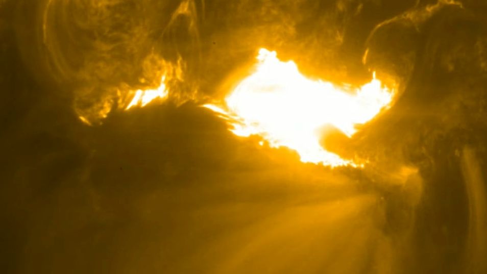 erupções solares