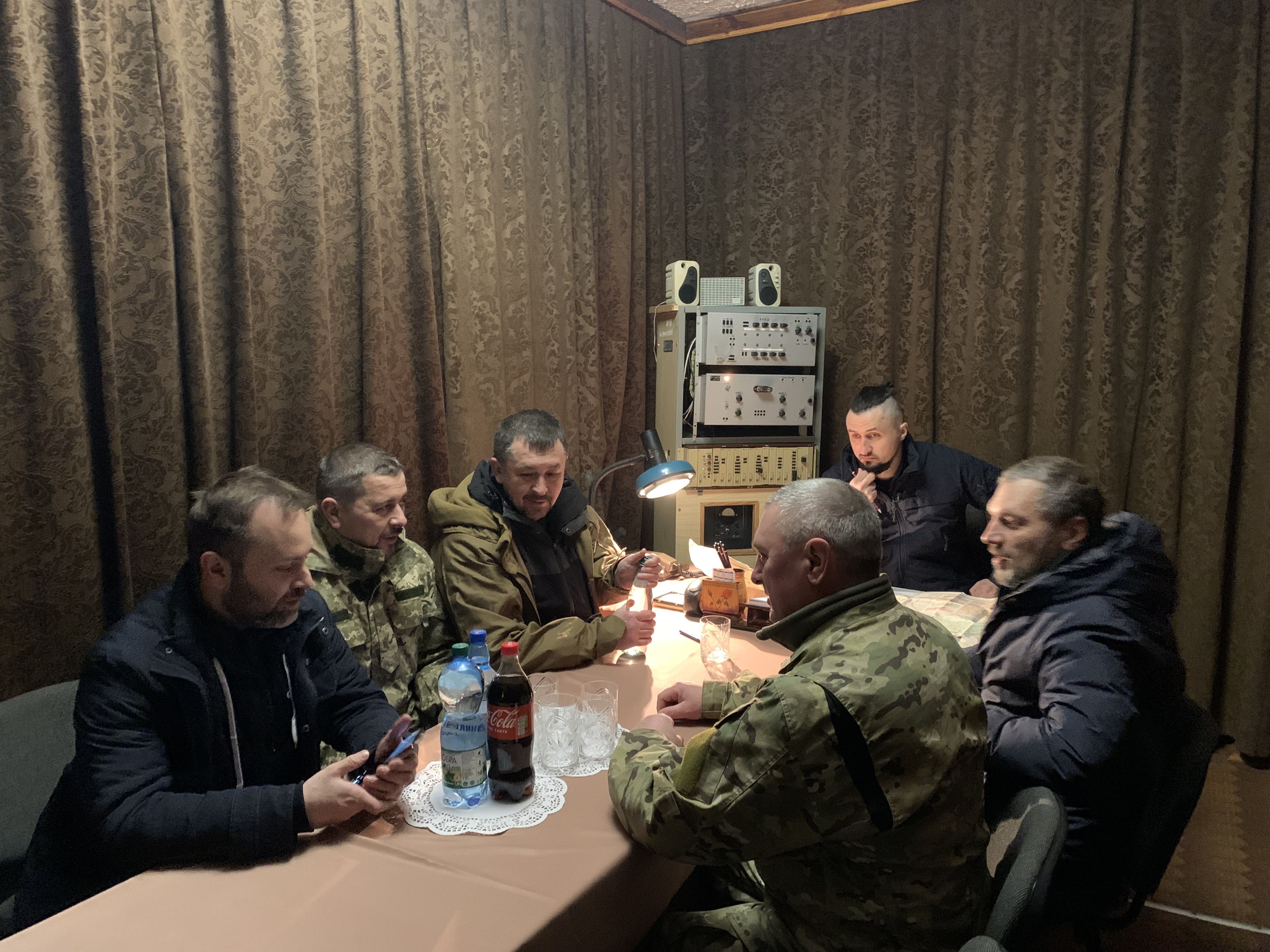 Reunião dos diretores da Ukraina Railways na sala de comando / Christian Streib