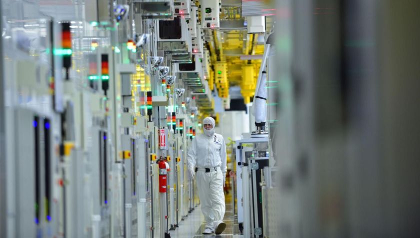 Instalações da Intel em fábrica de Hillsboro, Oregon (EUA) / Intel Corporation (04/2017)