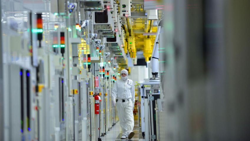 Instalações da Intel em fábrica de Hillsboro, Oregon (EUA) / Intel Corporation (04/2017)