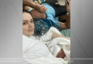“Meu filho nasceu aos sons de sirenes”, diz jovem ucraniana à CNN