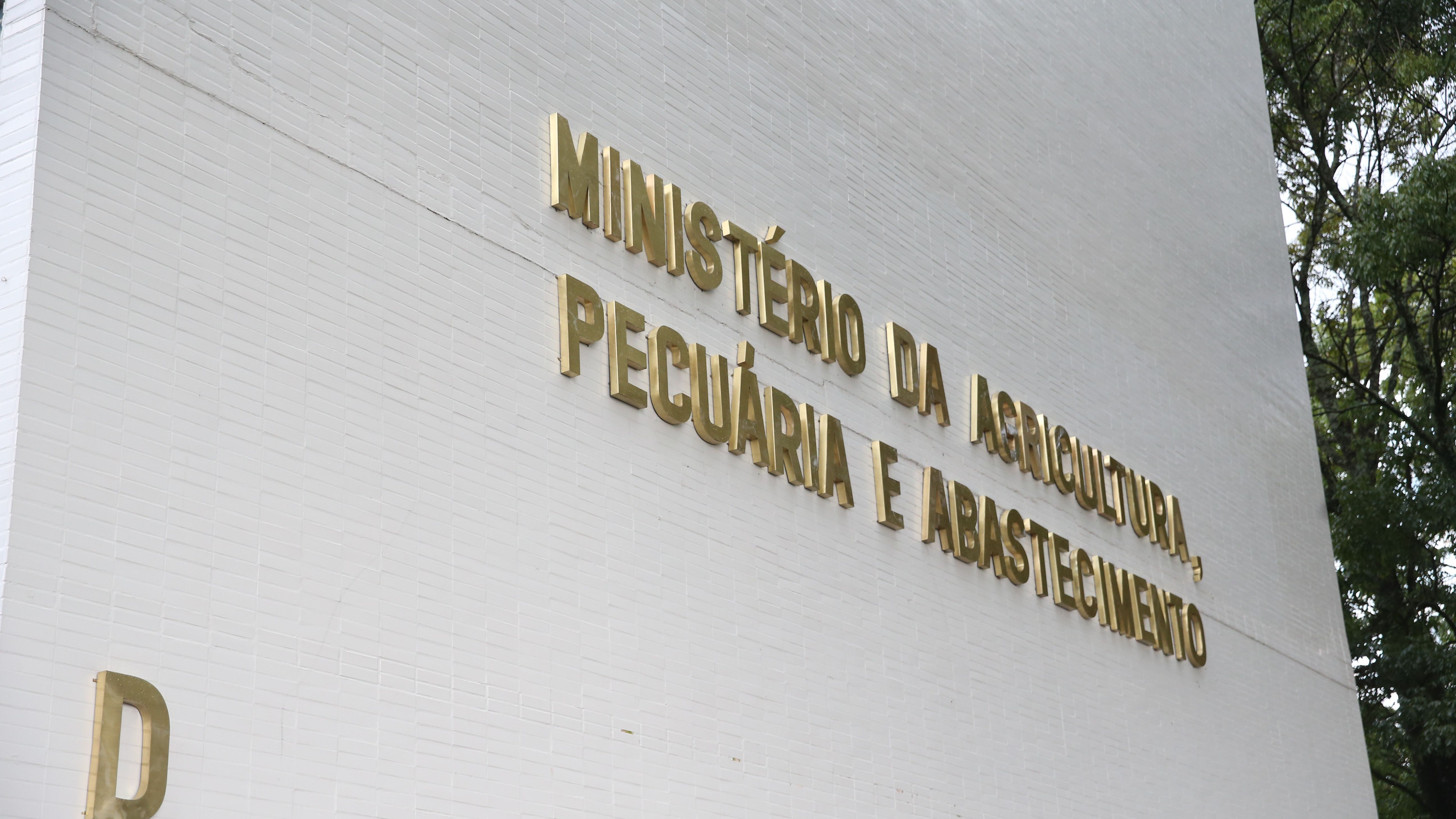 Fachada do Ministério da Agricultura, Pecuária e Abastecimento (Mapa)