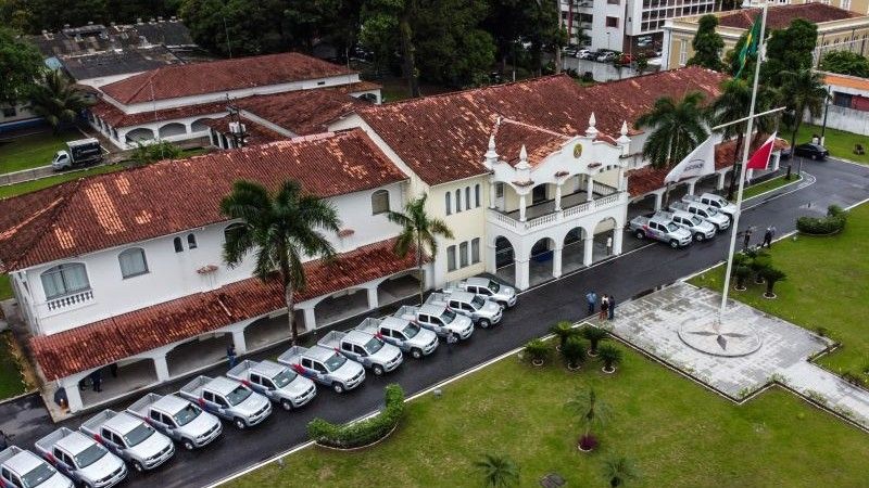 Palácio dos Despachos, em Belém, sede do governo do Pará