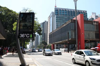 São Paulo | calor | verão | termômetro | clima | tempo | Avenida Paulista | MASP