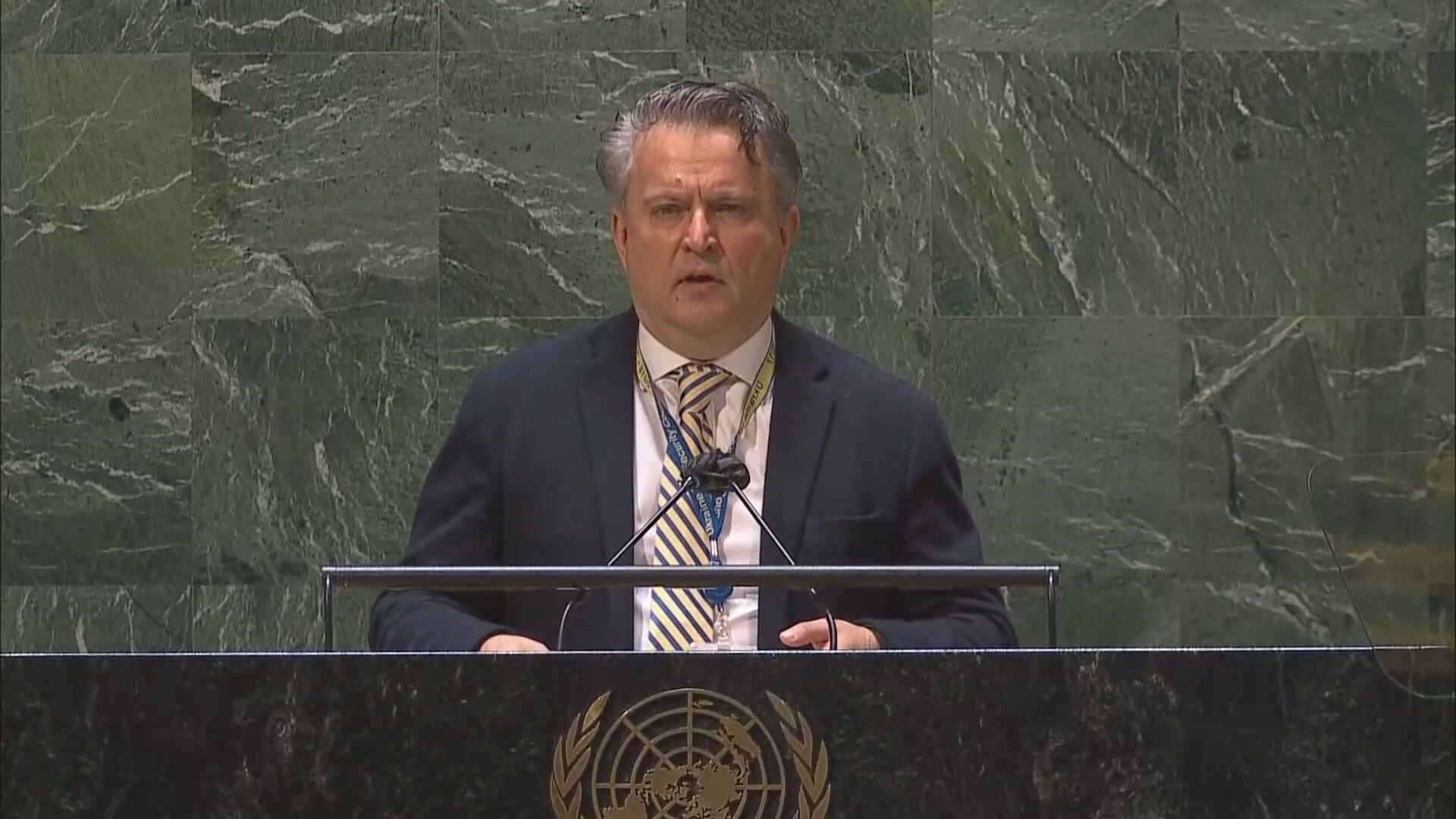 Sergiy Kyslytsya, embaixador da Ucrânia na ONU