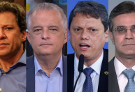 Pesquisa Quaest em SP: Haddad tem 30%; França, 17%; Tarcísio, 10%; e Rodrigo, 5%