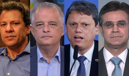 Datafolha em SP: Haddad tem 29%; França, 20%; Tarcísio, 10%; Garcia, 6%