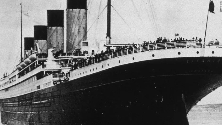 Titanic prester a zarpar do porto de Southampton, na Inglaterra. / Getty Images