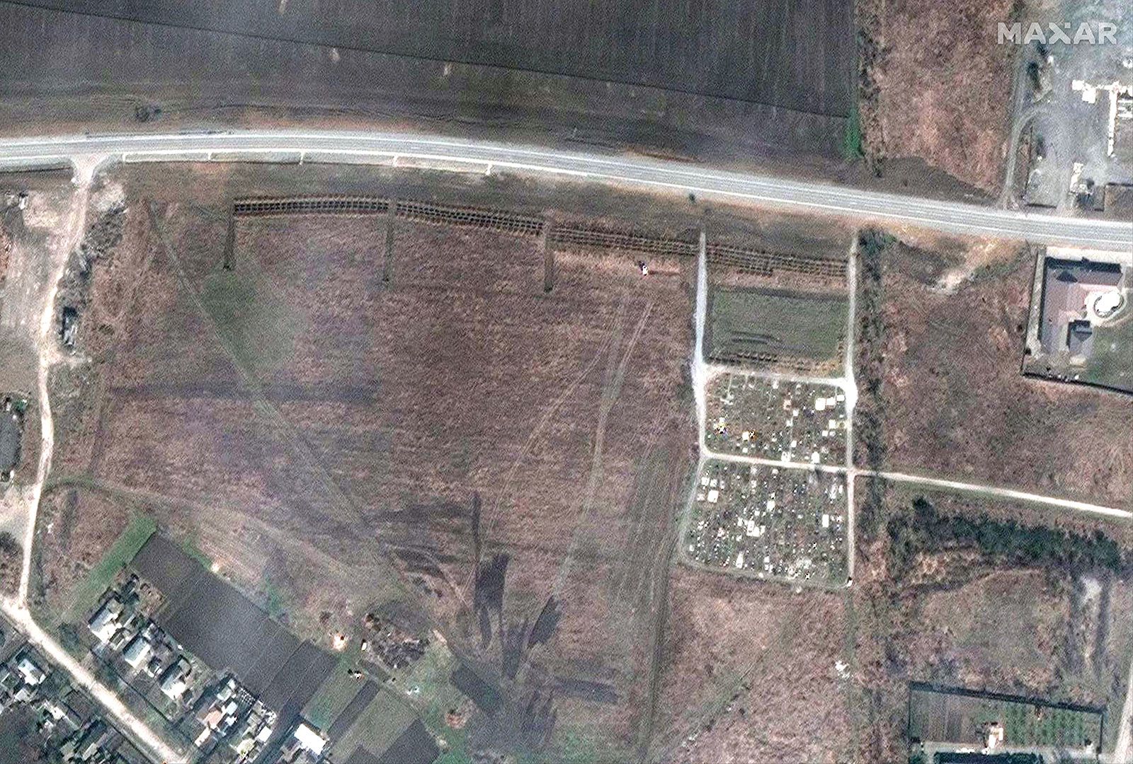 Supostas valas comuns na Ucrânia