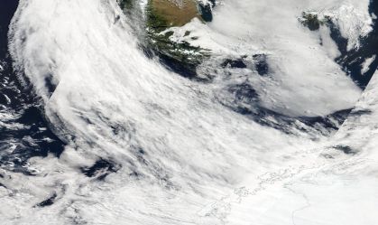 "Rios voadores" podem derreter maior placa de gelo da Antártica, diz estudo