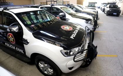 Viaturas da Polícia Civil do Rio de Janeiro
